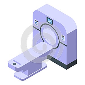 Mr equipment icon isometric vector. City center