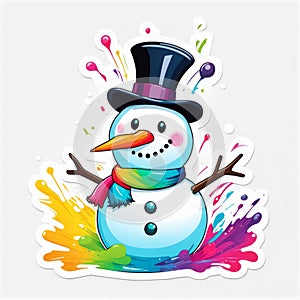 Mr. Melty\'s Mischief: A Splash of Snowman Fun!