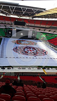 Mr Modi in Wembley stadium