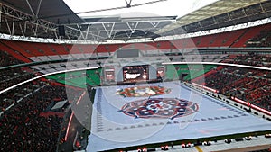 Mr Modi in Wembley stadium