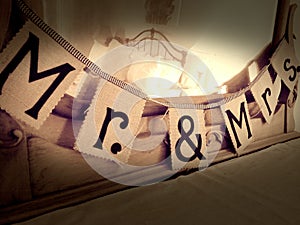 Mr. And Mrs. Wedding Banner
