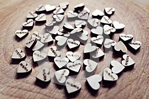 Mr and Mrs wedding decoration