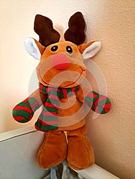 Mr. Rudolf with Red nose