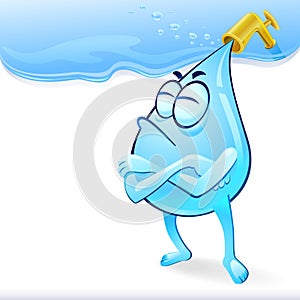 Mr Sad Water Drop - Save me