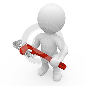 Mr. Smart Guy with plumber