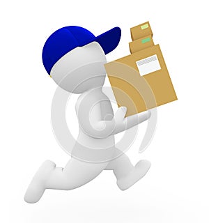 Mr. Smart Guy is a post man