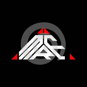 MRF letter logo creative design with vector graphic, MRF