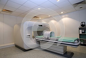 MRI Magnetic resonance imaging, scanner photo