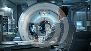 MRI scan examination is a crucial aspect of a patient\'s medical evaluation