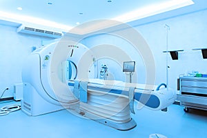 MRI scanner room photo