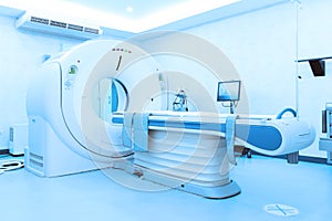 MRI scanner room photo