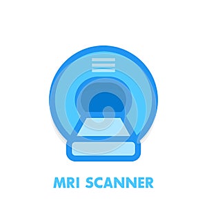 MRI scanner vector icon