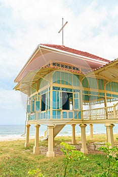 Mrigadayavan Palace (Maruekhathaiyawan Palace) in Cha-Am, Thailand