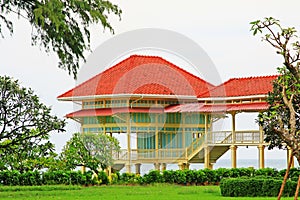 Mrigadayavan Palace, Phetchaburi, Thailand,