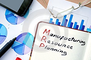 MRP manufacturing resource planning photo