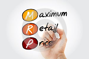 MRP - Maximum Retail Price acronym