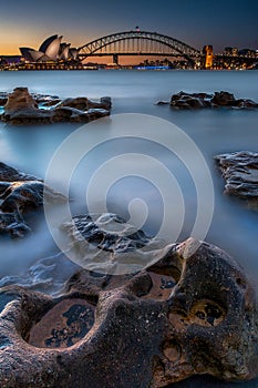 Mrs. Macquarie`s Chair in Sydney