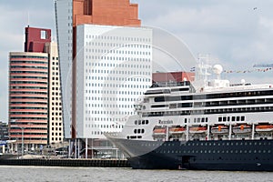 MS Rotterdam is the lead cruise ship in the Holland America Line.