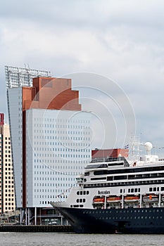 MS Rotterdam is the lead cruise ship in the Holland America Line.