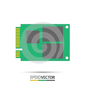 MSATA solid state drive