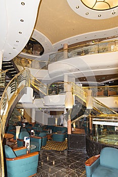 MSC Musica cruise ship reception hall