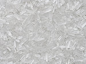 Msg flavor enhancer crystals food background