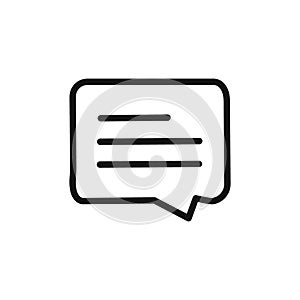 Msg free icon linear graphics set vector