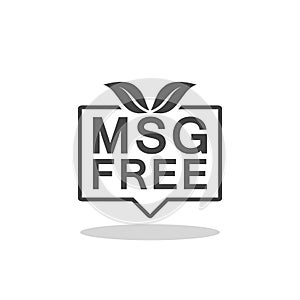 MSG free icon with shadow