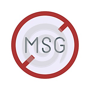 Msg icon vector image.