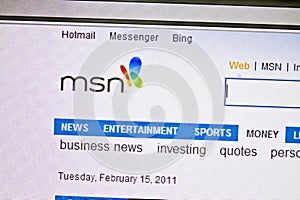 MSN website