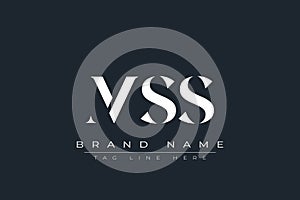 MSS abstract letter logo design