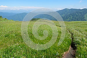 Mt. Aizu Komagatake in japan