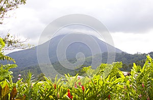 Mt. Arenal Volcano in Costa Rica photo