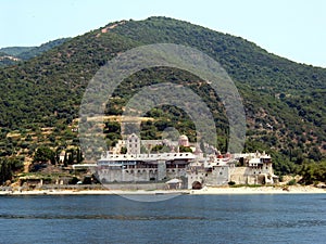 Mt Athos monastery