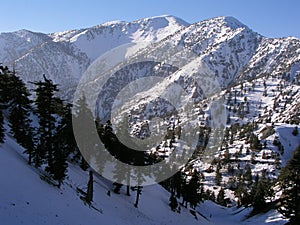 Mt. Baldy in Winter