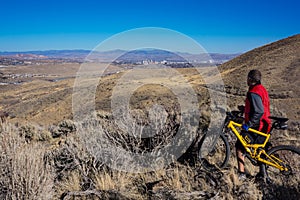 Mt Bike Over Reno