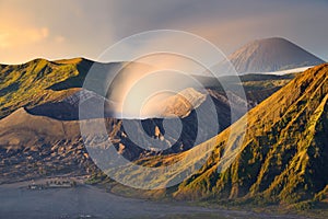Mt.Bromo and Semeru,Java,Indonesia