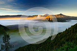 Mt.Bromo and Sumeru,Java,Indonesia