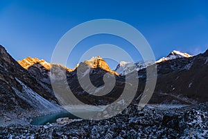 Mt Cho Oyu Himalaya Sunrise