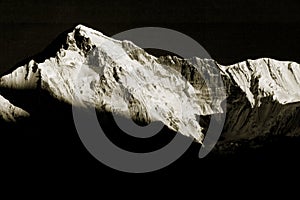 Mt. Cho Oyu in Nepal photo