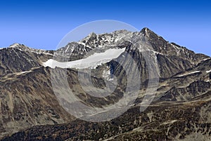 Mt. Currie in Coast Mountains,