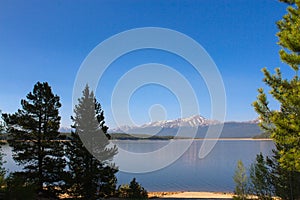Mt Elbert from Turquoise Lake in the Colorado Rockies