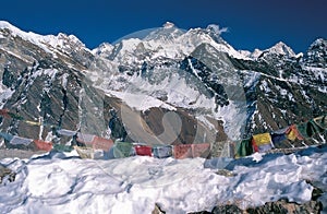 Mt. Everest as seen from Gokyo Kalapatthar, Nepal