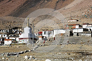 Mt. Everest and flannelette temple