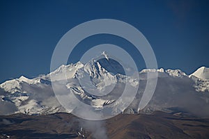 Mt. Everest from Kya Wu Lah Pass in Tibet C