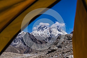 Mt Everest and Lothse