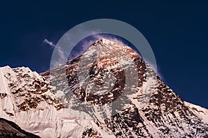 Mt Everest Sunset
