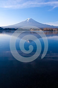 Mt.Fuji in autumn, Kawaguchi Japan