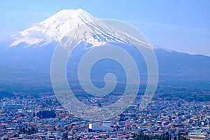 Mt Fuji and Cherry Blossom in Japan Spring Season (Japanese Cal photo