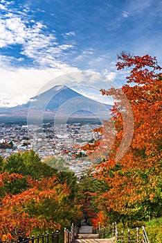 Mt. Fuji, Japan in the Fall Season
